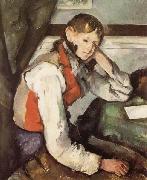 Paul Cezanne, Boy in a Red Waistcoat